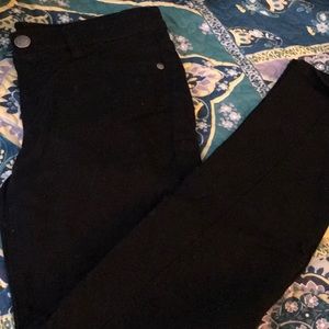 Simply low black jeggings